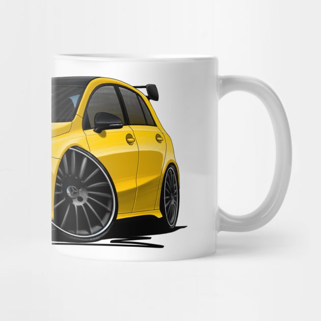 Mercedes A35 AMG Yellow by y30man5